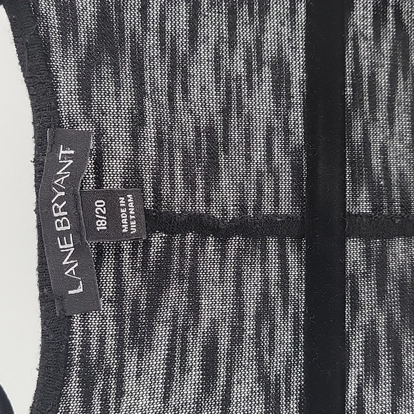 Lane Bryant Black Slightly Sheer Cardigan - Picture 2 of 13